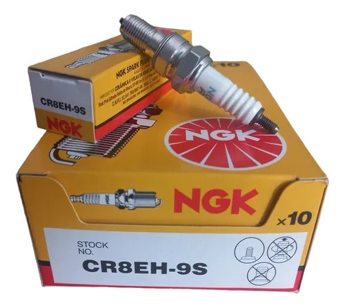 NGK BRASIL BUJIA CR8EH-9S SILVER WING XR