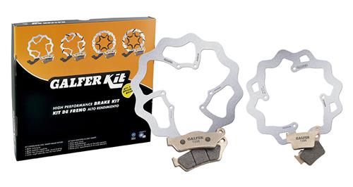 GALFER KIT DISCOS FRENOS YZ-250F´16-17 WR-450F´16 YZ-450F´16-17