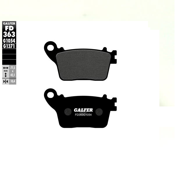 GALFER SET PASTILLAS TRA YZF-R1´15-20 GSX-R600/750´11-20 GSX-R1000´09-20 TRAS CBR-1000RR´09-20 ZX-10R´11-20