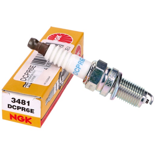 [90089-00097] NGK JAPON BUJIA DCPR6E HONDA VTX 1300 2006, KYMCO Xciting 250i y 300i 2007-2010