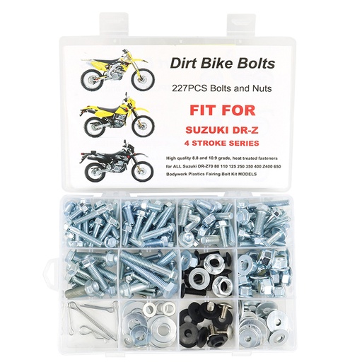 [FBT00732] SET TORNILLO DE CARENADO COMPLETO SUZUKI DRZ 400/ DR650 