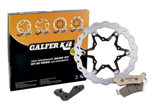 [KG606-WFS] GALFER KIT DISCOS FRENOS DELT HUSQVARNA TODOS 125-501´14 KTM TODOS 150-530´11