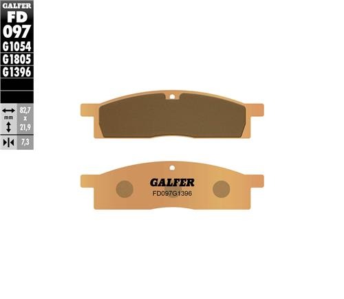 [FD097-G1396] GALFER SET PASTILLAS DEL YZ-65´18-22 YZ-80´90-01  YZ-85´02-15