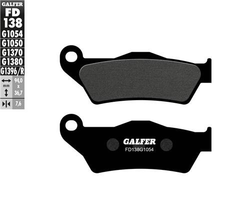 [FD138-G1050] GALFER SET PASTILLAS DEL YP-125´98-09 KTM´1190´16 EXC 250´94-20  MULTISTRADA TRA 1200/1260´18-20