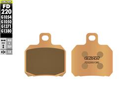 [FD220-G1380] GALFER SET PASTILLAS TRA MORINI 650 RK-6 1130´04-15 PIAGGIO X9 500´00 , BEVERLY 400/500