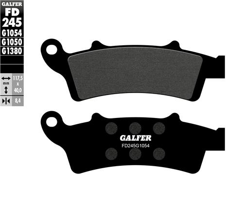 [FD245-G1054] GALFER SET PASTILLAS DEL K-XCTi 300´12-15 PIAGGIO BEVERLY 350´11-15