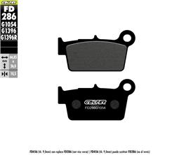 [FD286-G1054] GALFER SET PASTILLAS TRA WR/YZ-250´03-21 WR/YZ-450´06-21  RM-Z 250´04-21 RM-Z 450´05-21 SHERCO SM-450´04-12