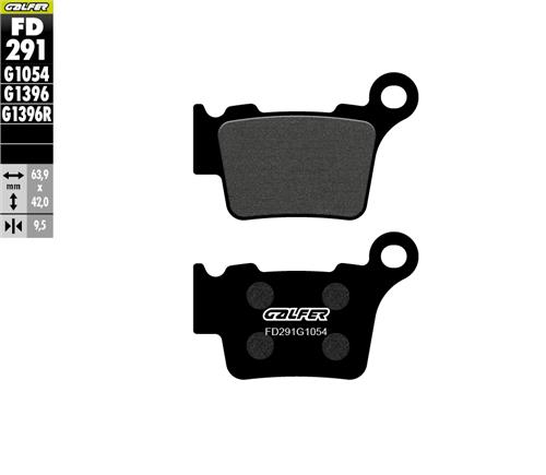 [FD291-G1054] GALFER SET PASTILLAS KTM SX 85´21 EXC 300´04-21 SX 45 ´03-15 EXC 125´047-17 EXC 250´04-21