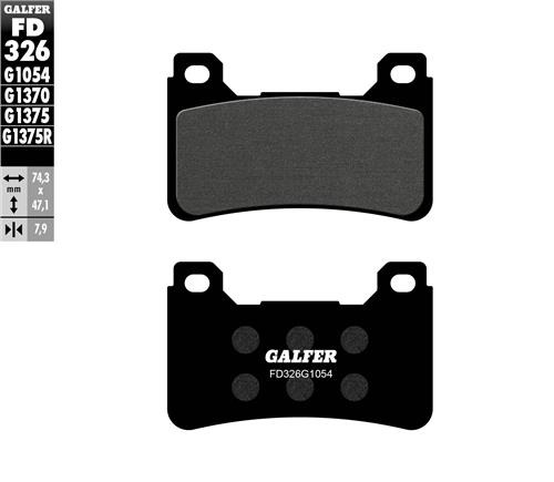 [FD326-G1054] GALFER SET PASTILLAS DEL YZF-R1 M1´20 VFR-800´14-18 CB-1000´09-15 CBR-1000´04-16 CBR-600´05-16