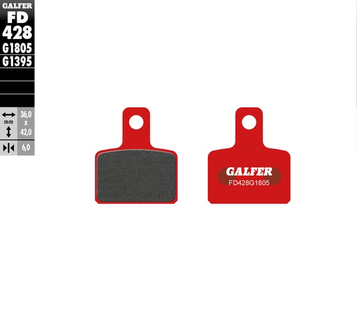 [FD428-G1805] GALFER SET PASTILLAS BETA EVO 125/200/290/300 