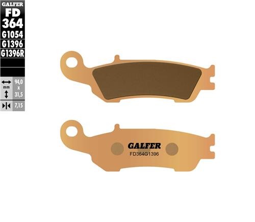 [FD364-G1396] GALFER SET PASTILLAS DEL YZ/WR