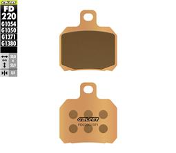 [FD220-G1371] GALFER SET PASTILLAS TRA MORINI 650 RK-6 1130´04-15 PIAGGIO X9 500´00 , BEVERLY 400/500 