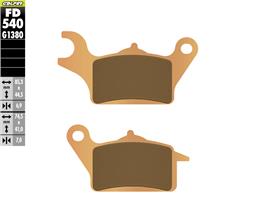 [FD540-G1380] GALFER SET PASTILLAS SCOOTER HONDA VISION 110 SUZUKI BURGMAN 125 (FRONT) 